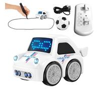 Genérico Coche RC - Pequeño Vehículo Robot Interactivo,Coche Teledirigido con Modo De Seguimiento Y Escape Inteligente - para Cumpleaños Adolescente Niña Preescolar Jardín Infancia Hogar Sala de