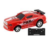 Generico Coche teledirigido, coche de carreras con latas | Coche teledirigido para niños con carreteras, coche remoto, lindo de carreras de simulación de latas para niños