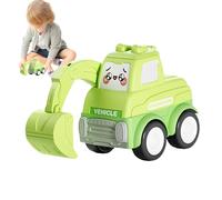 Genérico Coches De Inercia | Vehículos De Inercia con Diseño Animado | Juguetes Cargadora Tirar Y Soltar | para Niños Niñas Fiestas Aulas Guardería Escuela Hogar Y Salón