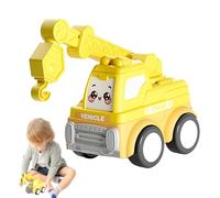 Genérico Coches De Inercia | Vehículos De Inercia con Diseño Animado - Juguetes Cargadora Tirar Y Soltar - para Niños Niñas Favor Fiesta Regalo Cumpleaños Navidad Guardería Preescolar Homeschool