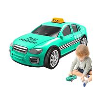 Genérico Coches Fricción - Juguetes Inercia Push gõ | Mini Vehículos Ciudad Niños Pequeños Niñas Niños | Bordes Redondeados Juego Imaginario Sin Pilas