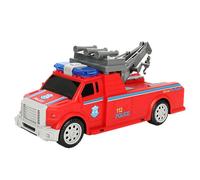 Genérico Coches Juguetes | Camión Interactivo - Coche de Rescate Eléctrico con Música y Luz, para Juego Anti-Aburrimiento Hogar Sala Dormitorio Jardín