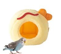 Genérico Cockatiel Warm House - Comfort Bird Bedding, Pet Snuggle Hideaway, Soft Safe Area for Resting Sleeping Breeding, Bird Cage Tent Hammock, Soft Secure Resting Function, Multi Color Indoor