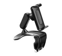 Genérico Cockpit Cradle - Navigator Bracket for Driving | Strong Suction with Full Rotation Adjustable Viewing Angle Secure Grip Clamping Mechanism for Commuting, Long Hauls, Fleet and Family