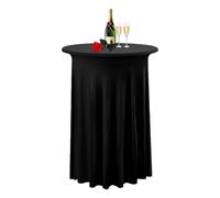 Genérico Cocktail Table Covers, Spandex High Top Tablecloth, Protector Tabletop Cloth for Home, Party, Wedding, Bistro, Birthday, Bar, Kitchen, Banquet, Indoor, Outdoor Events