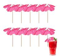 Genérico Cocktail Umbrellas For Drinks - Paper Multipurpose Picks, 10PCS Colorful Hawaiian, Party Decorations Parasols | Toothpicks Desserts Pool Fun Tropical Oasis Picnic Summer Gathering Must-Have