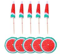 Genérico Cocktail Umbrellas For Drinks - Paper Multipurpose Picks, 10PCS Colorful Hawaiian, Party Decorations Parasols | Toothpicks Desserts Pool Fun Tropical Oasis Picnic Summer Gathering Must-Have