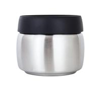 Genérico Coffee Container - 3.74 Inch Vacuum Seal Stainless Steel Bean Jar | Airtight Food Dispenser Canister, Kitchen Tea Sugar Flour Storage for Snacks Candy Pantry