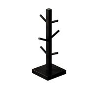 Genérico Coffee Cup Tree Cup Wooden Storage Tree with 6 Hooks 11.5x34.2cm