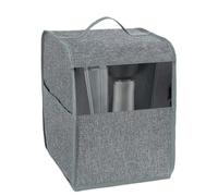 Genérico Coffee Maker Cover - Appliance Dust Cover | 10.43 x 13 x 13.39 Inch Polyester Protector with Transparent Window & Handle, Appliance Covers Coffee Machine Cover