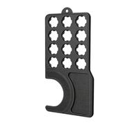 Genérico Coffee Maker Mat - Coffee Mat for Countertop | Silicone 12 Slots Drip-Proof Draining | Côffee Bar Pad | for Cafe Kitchen Countertop Dorm Drinking Room