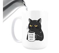 Genérico Coffee Mug for Morning Use - Ceramic Cup for Hot Coffee Tea | Stoneware Body with Ergonomic Handle Design, Glossy Finish, Easy Clean Everyday Drink Mug for Kitchen