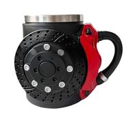 Genérico Coffee Mug, Funny Brake Disc Design, Cool Ergonomic Cup, Fun Present Idea, Comfortable Handle Grip, Easy to Clean, for Workplace Work Friends Birthday Christmas Use