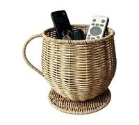 Genérico Coffee Pod Basket - 17.5x17.5x18cm Woven Storage Organizer Holder