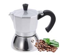 Genérico Coffee Pot, Metal Old-Fashioned Coffee Maker, Aluminum And Stainless Steel Classic Maker, Small Kettle For Brewing, Essential Making Accessories, 12x16cm, 13x19cm