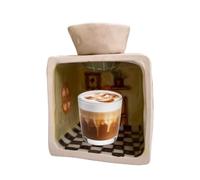 Genérico Coffee Pour Over Dripper - Manual Brew Filter Cone for Rich Flavor Extraction | Ceramic Cone with Spiral Rib Design, Reusable Brewing Device for Home Kitchen Coffee Making