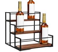Generico Coffee Syrup Organizador Rack - Metal 33x34x34cm 12.99x13.39x13.39in