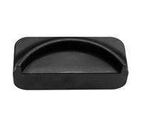 Genérico Coffee Tamper Matn - 3.15 X 1.38 X 0.79in Silicone Coffee Tamper Mat | Black Silicône Food Grade Pad | Côffee Tamping Mat |Non-Slip Silicone Food Grade Black Pad for Côffee