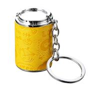 Genérico Coin Holder Keychain - 2 In 1 Small Currency Storage, Mini Pocket Change Organizer Charm | Compact Loose Money Carrying capsulee For Travel Shopping Commuting Camping Picnic Collectors