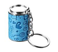 Genérico Coin Storage Keychain, Lightweight Design Easy Carry | 2-in-1 Coin Storage | Loose Change Container Keyring For Women Men Golfers Campers Collectors Commuting Shopping Travel Vacation