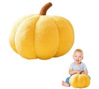 Genérico Cojín Calabaza Halloween - Cojín Decorativo 3D para Sofá,Funda Decorativa Acolchada para Salón y Dormitorio en Otoño Uso Interior Exterior Sofá Hogar