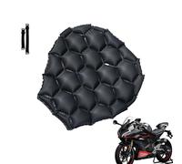 Genérico Cojín de Asiento Motocicleta, Protector Trasero Transpirable absorción, Almohadilla Aire para sillines Diarios, Viajes Larga Distancia al Libre | Desplazamientos Diarios Aventuras por ca