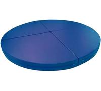 Genérico Cojín de Seguridad Redondo y Plegable para Pole Dance, Yoga y Ejercicio. Acolchado de Espuma y Funda de Cuero sintético Resistente. Diámetro de 1,2 a 2 m.