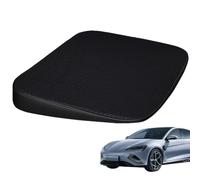 Genérico Cojín Elevador Coche - Cojín Asiento Conductor Booster | CojínElevador Grueso Altura Auto Escuela PU Cuero Malla Antideslizante Todo Tiempo Confort