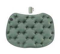Genérico Cojín Inflable para Asiento,Almohadilla de Aire para Sentarse en Avión con Funda de Almacenamiento | Cojín Ligero para Silla de Oficina, Gradas, Patio, Silla de Ruedas, Coche y Tren