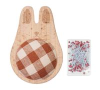Generico Cojín porta alfileres con forma de animal | Contenedor para agujas | Estudiantes universitarios principiantes abuelas Quilting costura costura bordado actividades artesanales