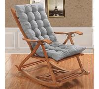 Genérico Cojín Reclinable para Tumbona, Cojín De Asiento Y Respaldo para Mecedora, Exterior Reclinable Colchoneta Tumbona ，Piscina, Playa, Terraza Y Balcón(01)