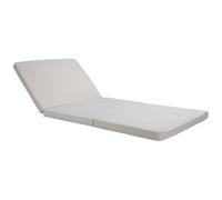 Genérico Cojín Relax Tri-Plegable con Correas De Fijación, Cojín Acolchado Premium For Terraza Piscina Sillones Reclinables Interiores Y Exteriores(120 * 200 * 5cm)