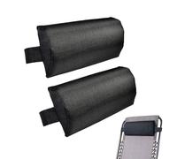 Genérico Cojín Universal para Tumbona, 37x17cm Almohada Reclinable Ajustable, Almohada Ergonómica Extraíble Paras Silla De Playa, Cojín De Viaje, para Soporte Cervical