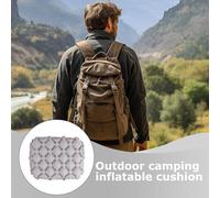 Genérico Cojines Inflables para Sentarse,Cojín De Asiento Inflable | Cojín de Viaje Inflable Ligero | de Asiento de Oficina para Viajes, Camping, picnics