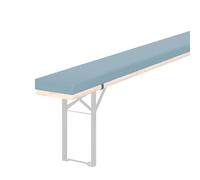 Genérico Cojines para Bancos De Cerveza 220x25 180x30 200x30, Cojin para Banco Exterior/Interiores, con Desenfundable Lavable Y Fondo Antideslizante para JardíN Terraza,L 40,170x23x3cm