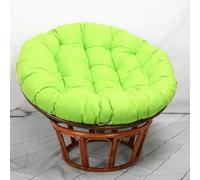 Genérico Cojines para sillas: cojín Extragrande para Columpio de Exterior, Almohadilla Redonda de ratán con Forma de Nido de Huevo, Asiento Giratorio cómodo de 90x90 cm, Ideal para la decoración de p