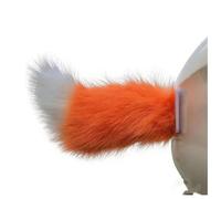 Genérico Cola Eléctrica con Mando A Distancia para Coche, Accesorio Recargable para La Decoración Exterior De Vehículos Eléctricos, Bonita Cola De Peluche Peluda Que Se Mueve (M)