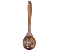 Genérico Colador y Funcional de Madera Utensilio para de 28x8,2 Cm Cocina Artesanal sin Rebabas Diseño Natural sin Residuos para Cocinar