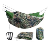 Genérico Colcha para Hamaca: Equipo cálido de Supervivencia al Aire Libre, colchas para Hamaca, Saco de Dormir para Senderismo, Playa, Viajes, Patio Trasero, 94,49 × 51,18 Pulgadas