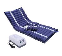 Genérico Colchón Antiescaras Individual 195x90cm, Colchón con Presión Alterna, Impermeable Capacidad De Carga:135 Kg, para Hospitales, Camas De Hospital Y Camas De Enfermería,Navy + Pocket Hole