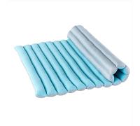 Genérico Colchón De Presión para úlceras por Presión, Colchón Antiescaras para Personas Mayores, Cojín Transpirable para El Coxis, para Hospital,Silla De Ruedas Y Hogar,Azul,90×70cm