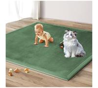 Genérico Colchón De Suelo Japonés, Colchón De Futón, Tapete De Tatami For Dormir, Almohadilla For Dormir Plegable, Dormitorio Portátil Tamaño Queen(Dark Green,150x200cm)