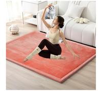 Genérico Colchón De Suelo Japonés, Colchón De Futón, Tapete De Tatami For Dormir, Almohadilla For Dormir Plegable, Dormitorio Portátil Tamaño Queen(Orange,100x150cm)