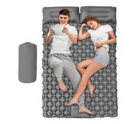 Generico Colchón inflable de camping - Colchón inflable impermeable para 2 personas | Espuma portátil plegable para senderismo, parque y picnic