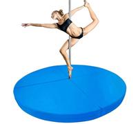 Genérico Colchoneta Plegable y portátil para Pole Dance: Acolchado Duradero con Asas para Entrenamiento, Ejercicio y Rendimiento Seguros.