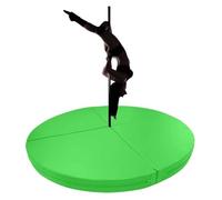 Genérico Colchoneta Redonda Gruesa para Barra de Striptease, Almohadilla de Seguridad Plegable para Gimnasio en casa, 200 cm x 5 cm (78,7 x 2 Pulgadas) - Cojín Esencial para Pole Dance y protección c