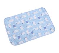 Genérico Colchoneta Refrescante para Perros - Estera Refrescante para Gatos Y Perros - 50x40 Cm Fácil De Limpiar Manta Portátil para Gatos Y Amigos Peludos Uso Doméstico Interior