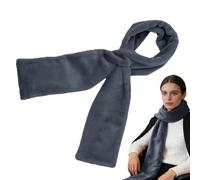 Genérico Cold Weather Scarf - Women Winter, Pull-Through Short Scarf with Concealed Zipper Pocket, Stylish Winter Apparel for Moms Girlfriends Wives Outdoor Commuting Cycling Walking School Trips