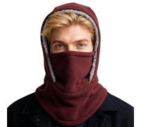 Generico Cold Weather Thermal Ski Face Cover, Winter Hat - Fleece Warm Neck Warmer for Women Men Runners Cyclists Motorcycle Cycling Commuting Hiking Snow Sport Climbing Outdoor, rojo, Medium