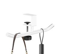 Genérico Colgador De Bolso Para Mesa,Organizador Resistente De Uso Intensivo | Gancho De Mesa Para Bolso Con Diseño De Doble Poste Y Pinza Ajustable Con Perilla | Para Uso En Hogar Y Cafeteria